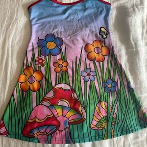 DollsKill Trickz N Treatz mushroom garden costume with accessories